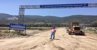 Akçakonak Yolu Genişliyor