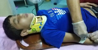 Samsunda 5. Kattan Düşen İki Kardeş Ölümden Döndü