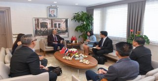 Büyükelçi Ekarohitten Vali Demirtaşa Ziyaret