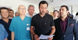 Hasta Yakınları Sağlık Çalışanına Tekme Tokat Saldırdı