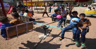 Savaşın Çocukları ‘Bayram Şenliğinde Doyasıya Eğlendi