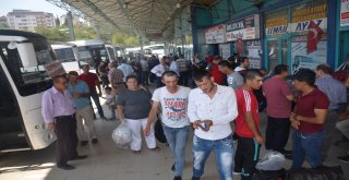 Otogarda Kurban Bayramı Yoğunluğu Başladı