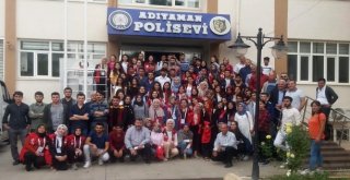 Öğrenciler ‘Mutlu Yarınlara Projesiyle Geziyor